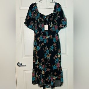 NWT midi length Lauren Conrad dress